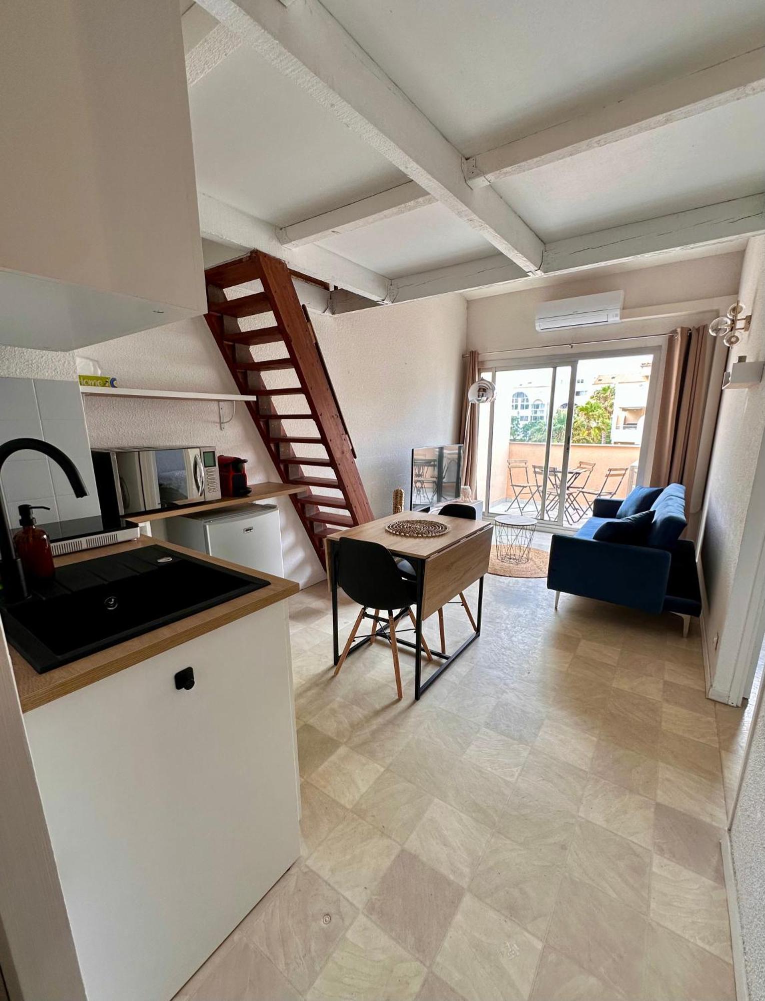 Evasion Setoise - Appartement Avec Balcon Vue Marina, Climatise, Parking - Situe A 200M De La Plage Sète Dış mekan fotoğraf