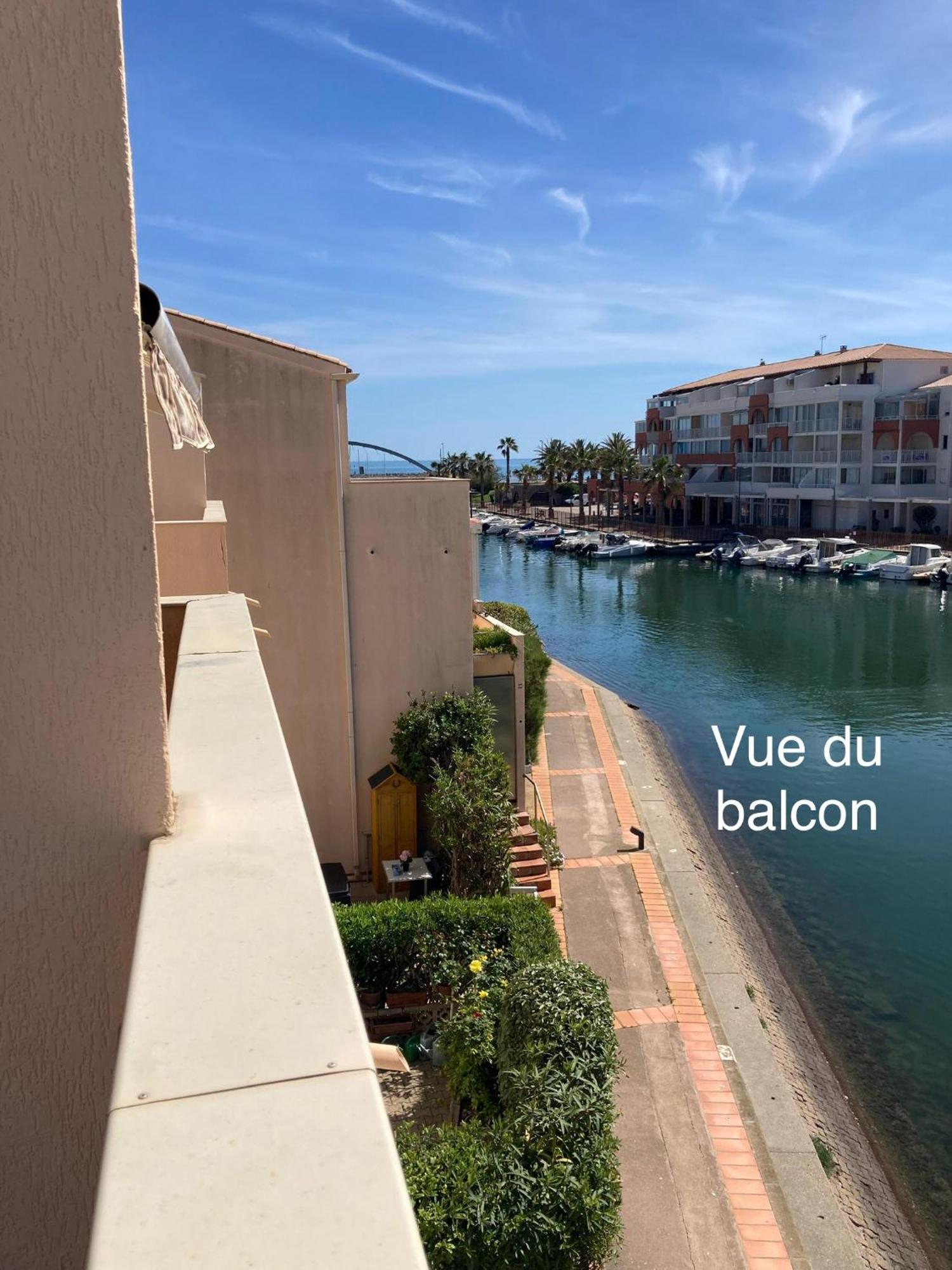 Evasion Setoise - Appartement Avec Balcon Vue Marina, Climatise, Parking - Situe A 200M De La Plage Sète Dış mekan fotoğraf